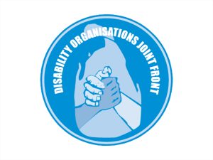 logo of Disability Organisations Joint Front