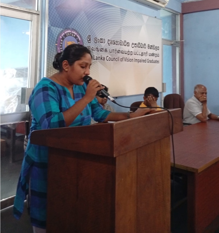 The budget for the year ended 2024 / 2025 was tabled by Ms. H. G. P. Erandi on behalf of the Treasurer Mr. P. D. Nihal.