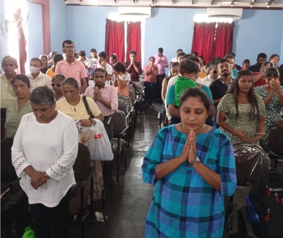 A solemn moment was observed in silence to respect our religious traditions and honor the memory of deceased members.
