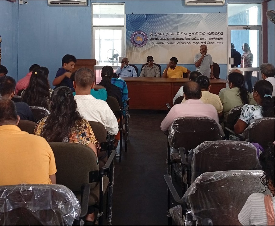 Mr. Sugath de Silva, President of the Council, officially opened the meeting with a warm welcome.